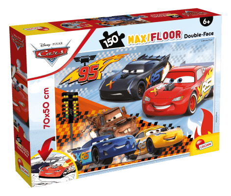 Disney puzzle df maxi floor 150 cars - LISCIANI, Cars, Disney