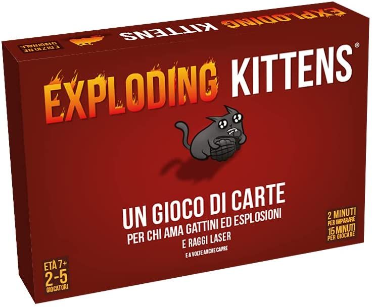 Exploding kittens - ASMODEE, EXPLODING KITTENS
