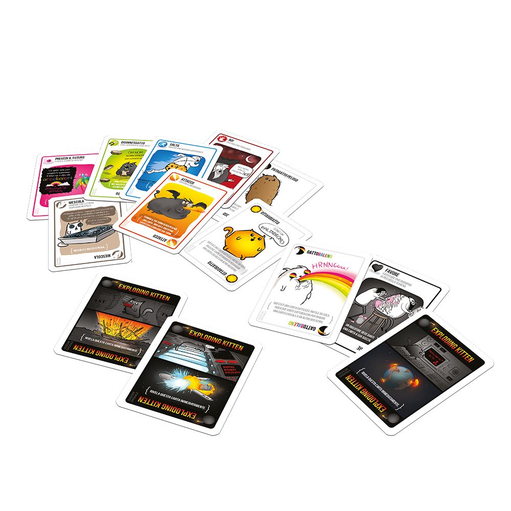 Exploding kittens - ASMODEE, EXPLODING KITTENS