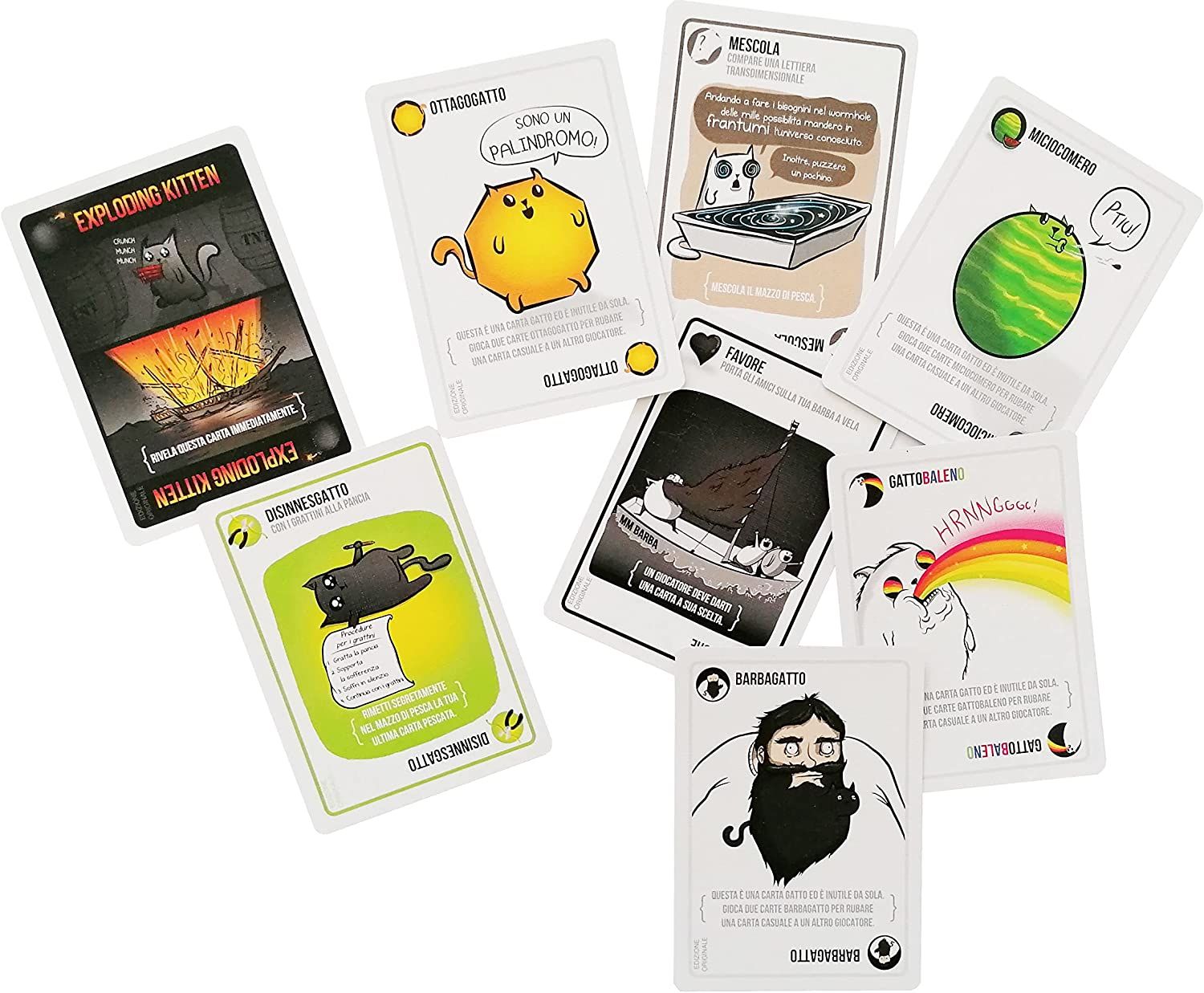 Exploding kittens - ASMODEE, EXPLODING KITTENS