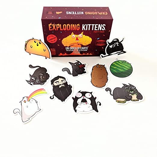 Exploding kittens party pack - ASMODEE