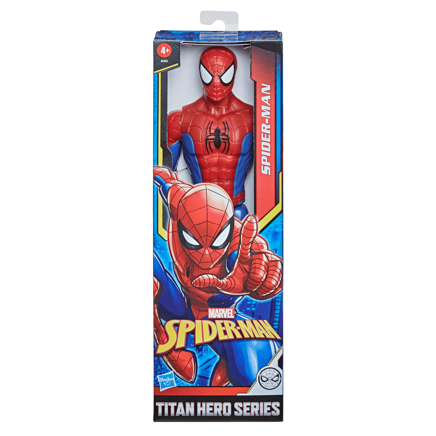 Hasbro spider-man - spider-man titan hero series, action figure da 30 cm - MARVEL, Spiderman