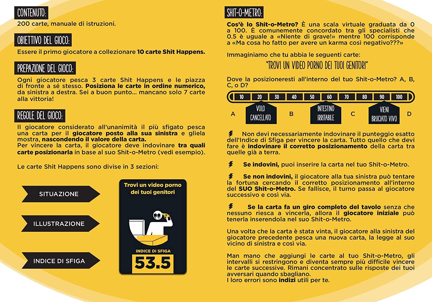 Shit happens - il gioco della sfiga - GOLIATH