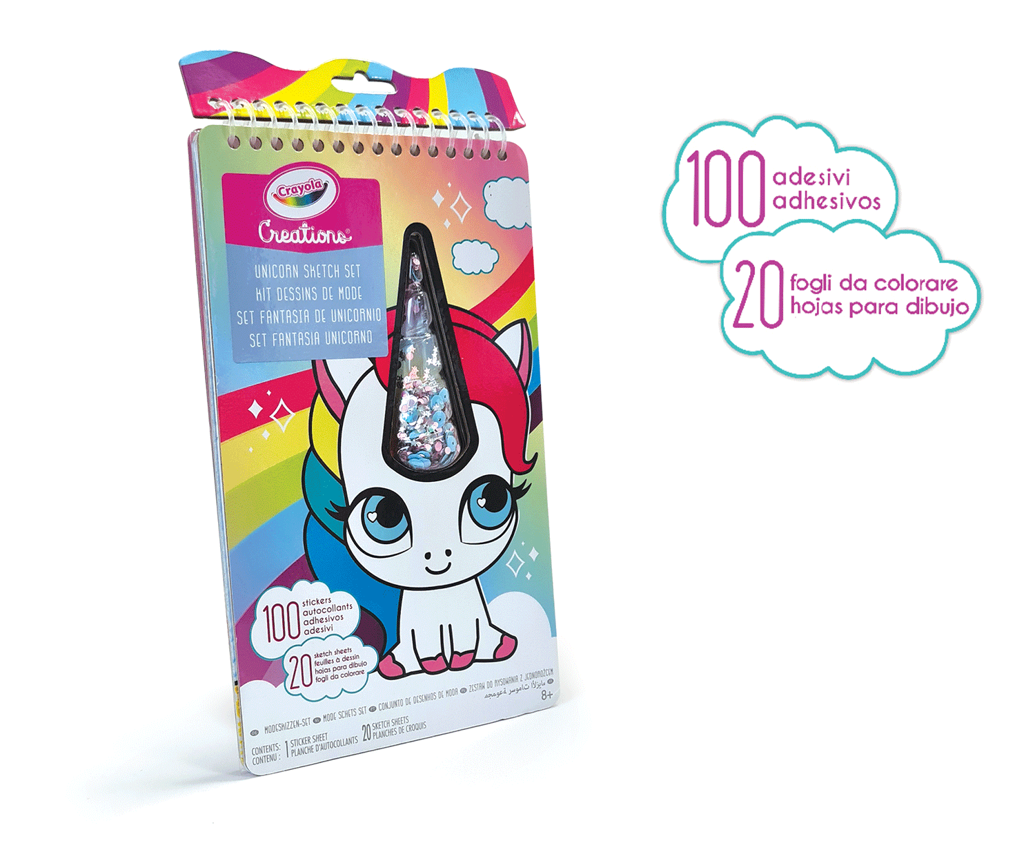 Album set fantasia unicorno - CRAYOLA