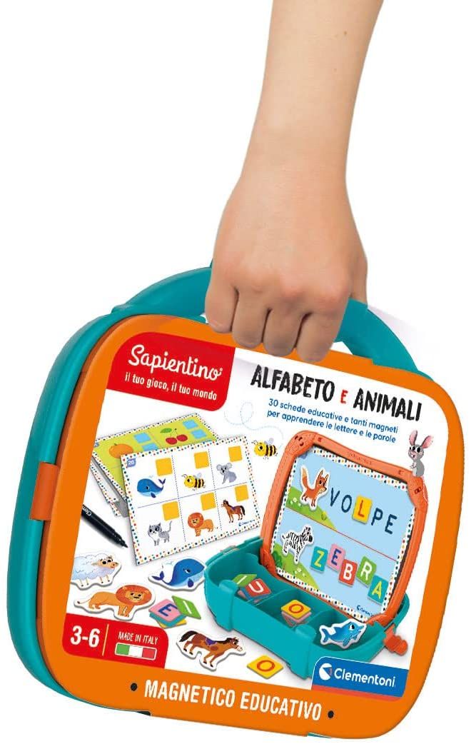 Valigetta magnetica alfabeto e animali - SAPIENTINO
