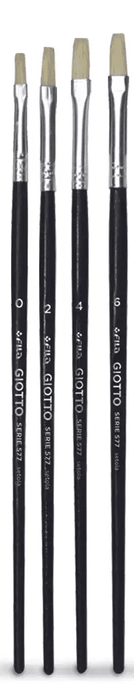 Blister 4 pennelli giotto serie 577 n° 0,2,4,6 - GIOTTO