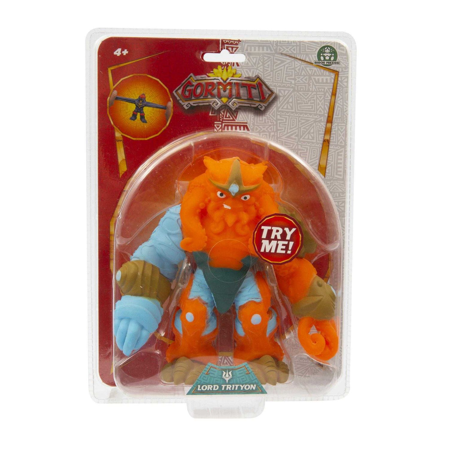 Gormiti alpha lord trityon, personaggi allungabili fino a 3 volte la loro dimensione, alti 14 cm - GIOCHI PREZIOSI, GORMITI