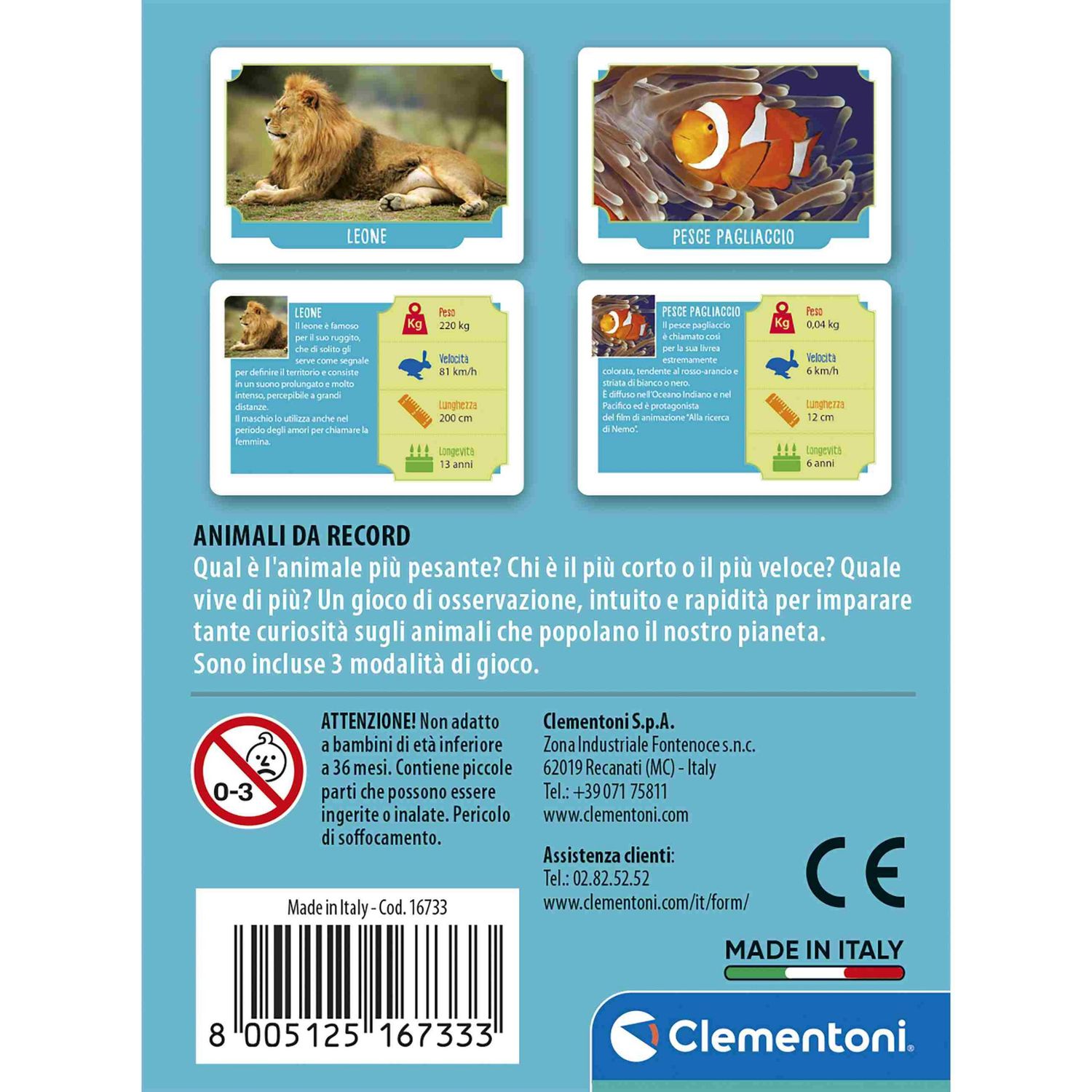 Animali da record - CLEMENTONI