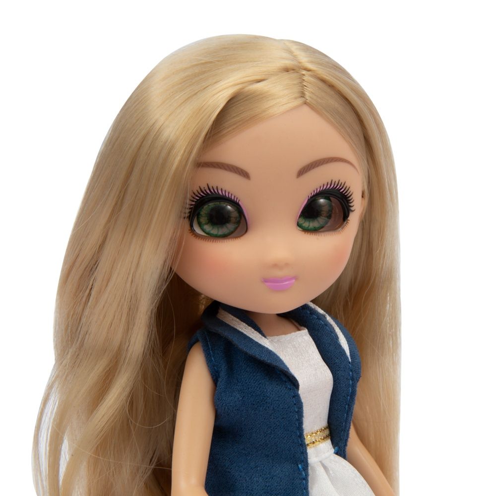 Unique eyes - amy bambola articolata 25 cm, con occhi che seguono il tuo sguardo e cambiano colore sotto il sole - GIOCHI PREZIOSI, UNIQUE EYES