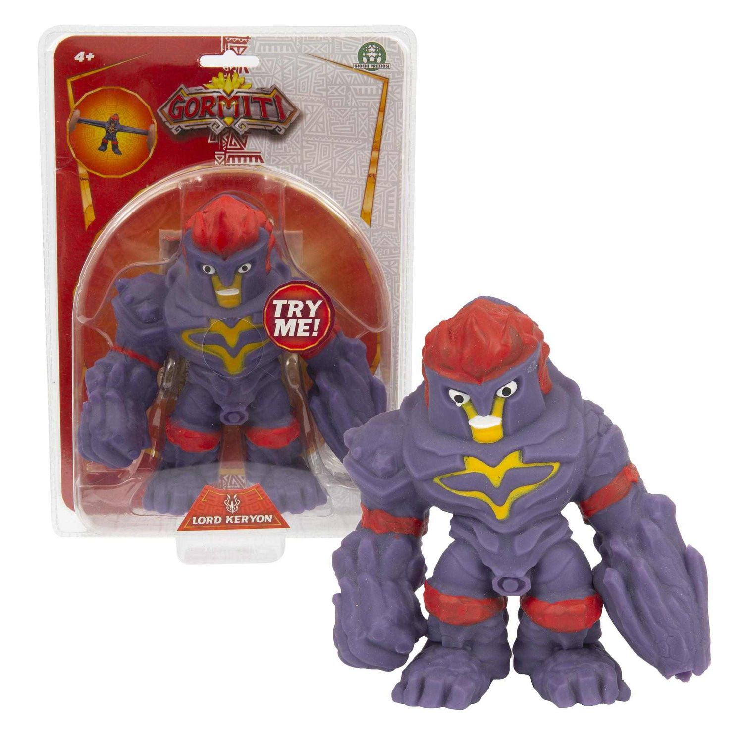 Gormiti alpha lord keryon, personaggi allungabili fino a 3 volte la loro dimensione, alti 14 cm - GIOCHI PREZIOSI, GORMITI