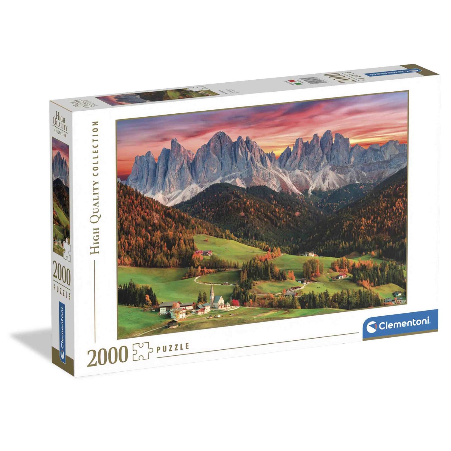 Clementoni puzzle val di funes - 2000 pezzi - CLEMENTONI