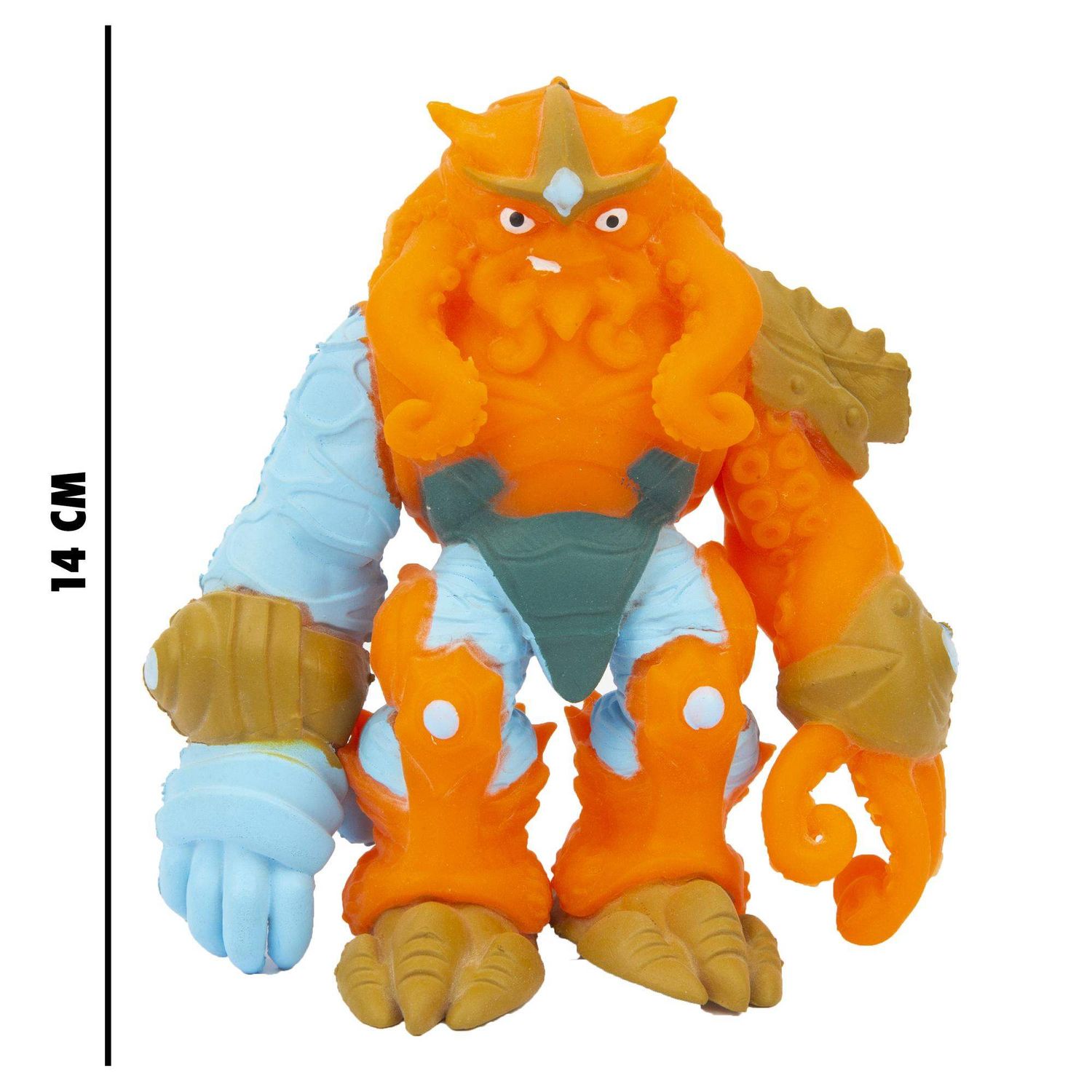 Gormiti alpha lord trityon, personaggi allungabili fino a 3 volte la loro dimensione, alti 14 cm - GIOCHI PREZIOSI, GORMITI