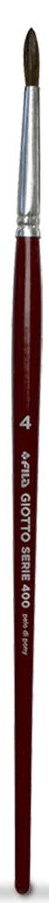 Blister 4 pennelli giotto serie 400 n° 3,4,5,8 - GIOTTO