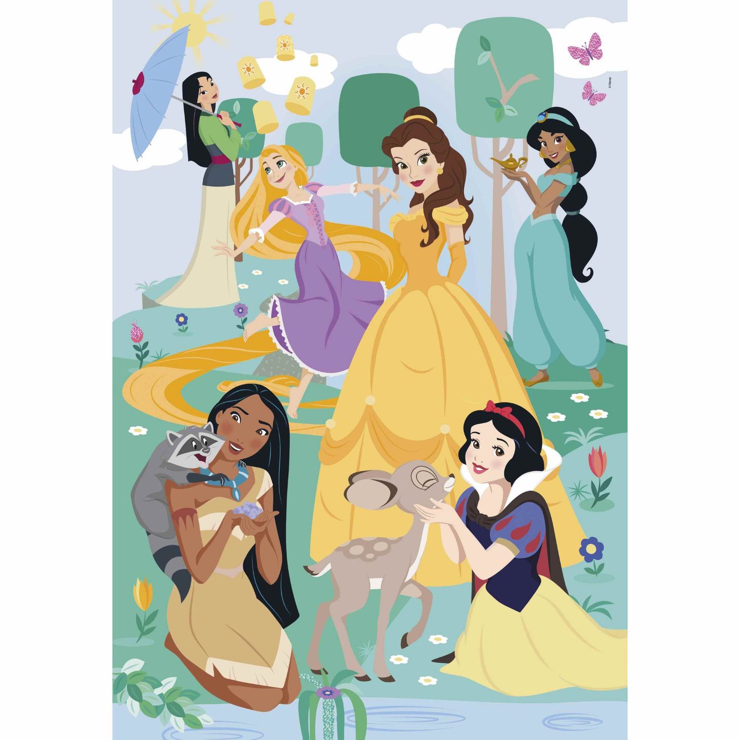 Disney princess - 104 pezzi - CLEMENTONI, DISNEY PRINCESS
