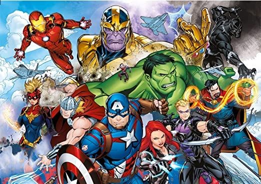Clementoni - puzzle marvel the avengers - 104 pezzi - CLEMENTONI, Avengers