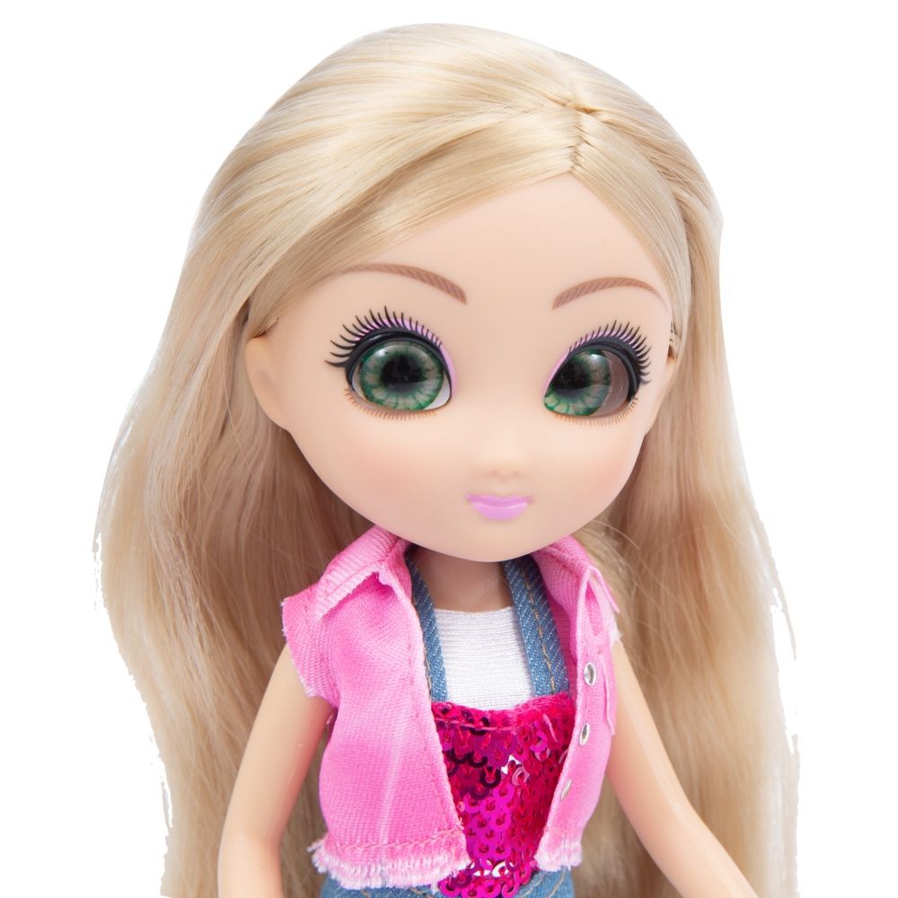 Unique eyes - bambola articolata 25 cm, con occhi grandi magici e profondi, segue il tuo sguardo, amy fashion doll - GIOCHI PREZIOSI, UNIQUE EYES