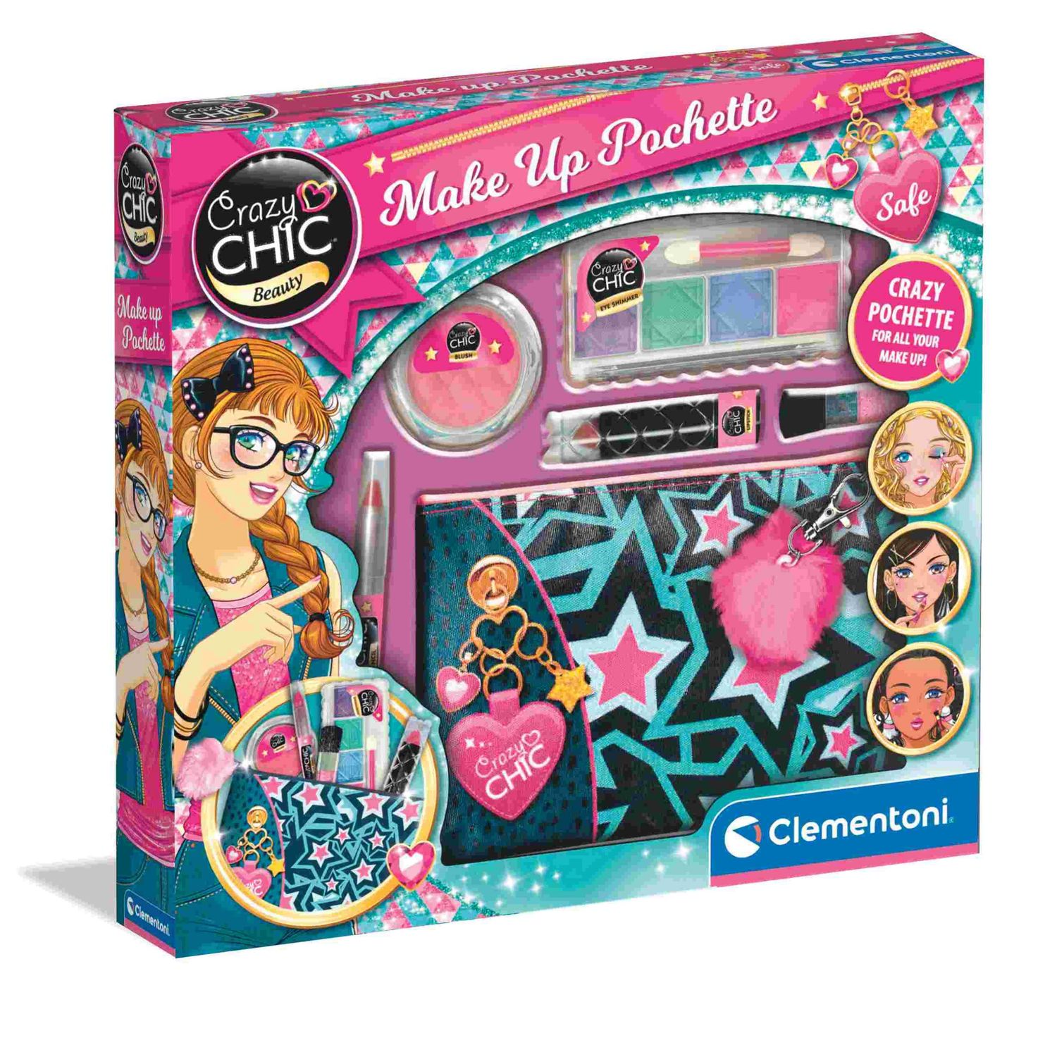 Make up pochette - CLEMENTONI, CRAZY CHIC