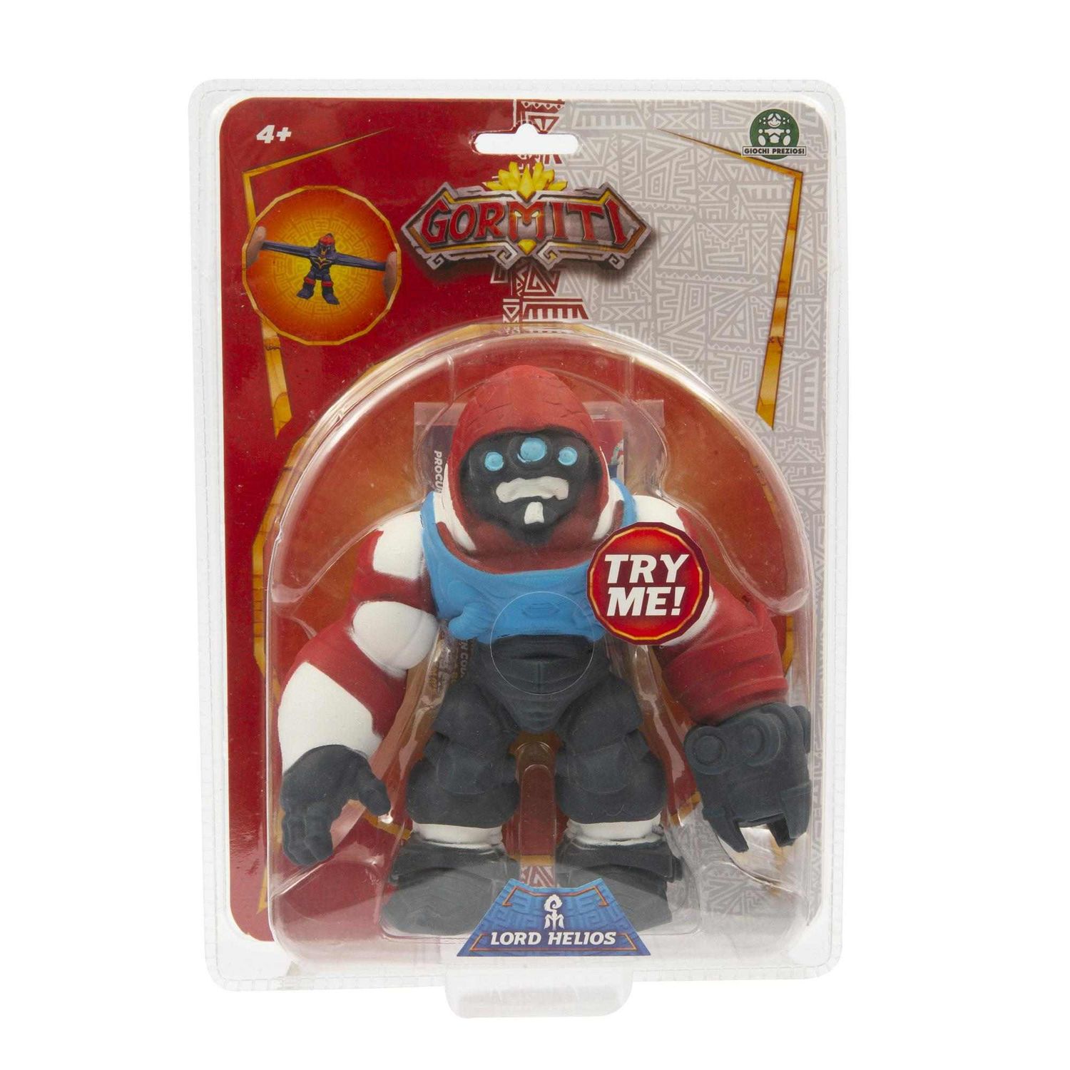 Gormiti alpha lord elios, personaggi allungabili fino a 3 volte la loro dimensione, alti 14 cm - GIOCHI PREZIOSI, GORMITI