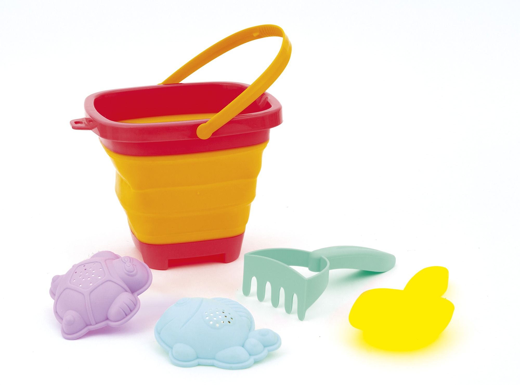 Secchiello pieghevole con accessori - SUN & SPORT