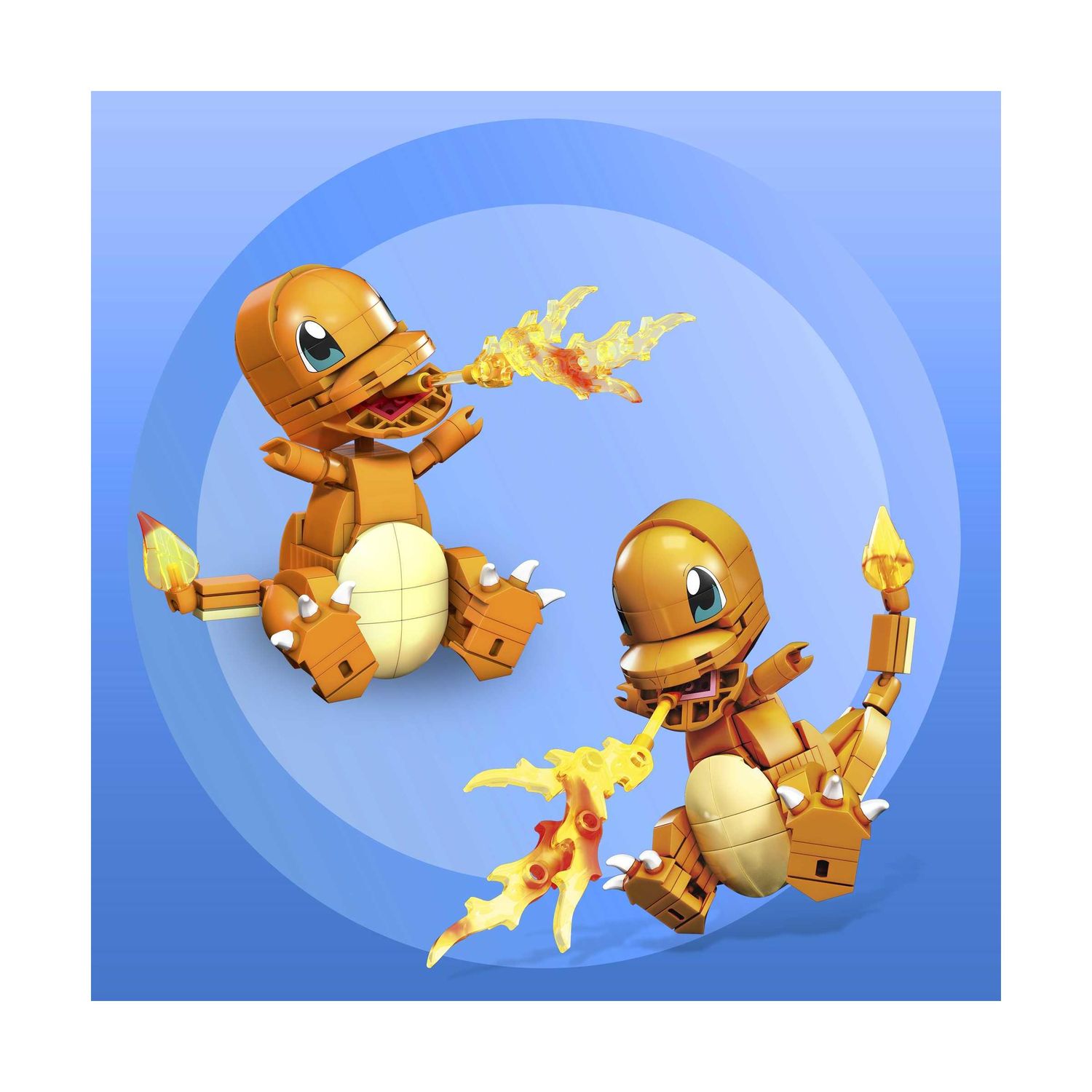 Mega construx - pokémon charmander personaggio da costruzione, giocattolo per bambini 7+ anni - MEGA BLOKS