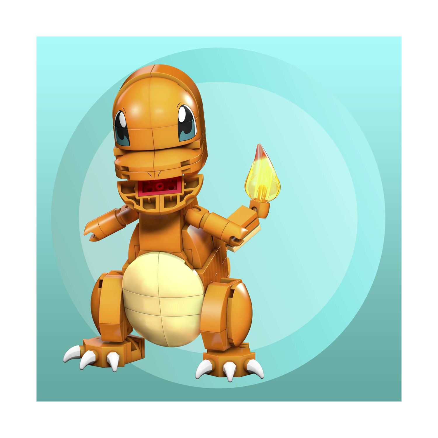 Mega construx - pokémon charmander personaggio da costruzione, giocattolo per bambini 7+ anni - MEGA BLOKS
