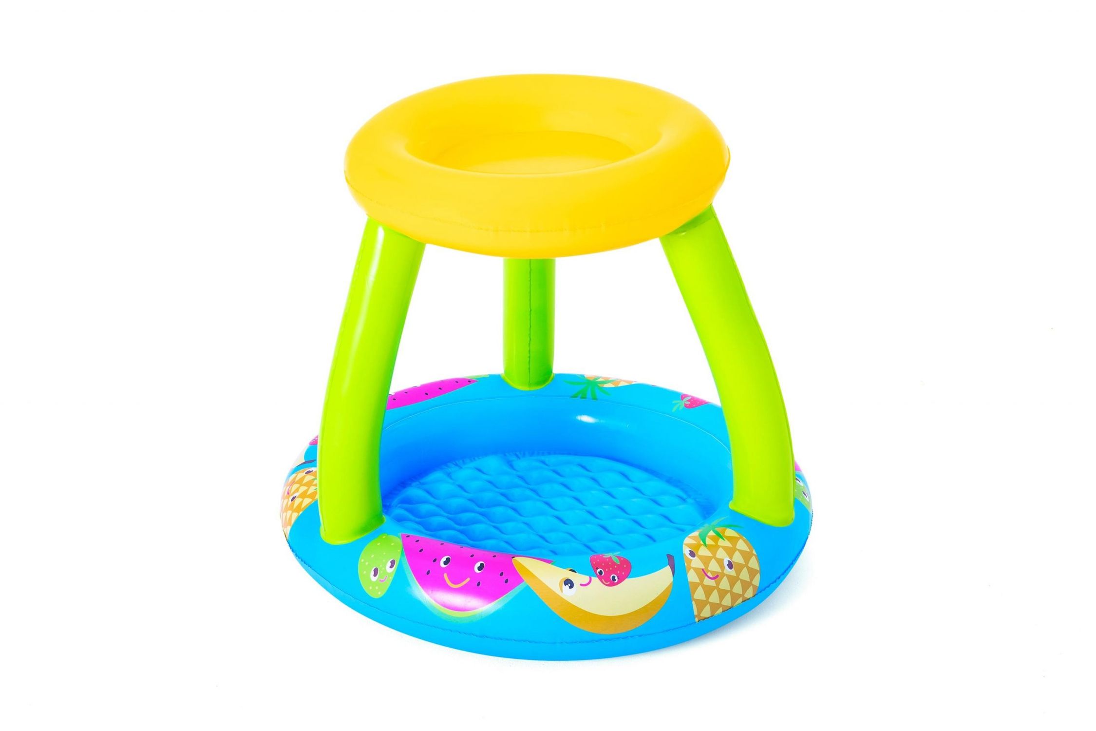 Piscina frutti con fondo gonfiabile e copertura, cm. 94x89x79, protezione uv 50+ pf - Bestway