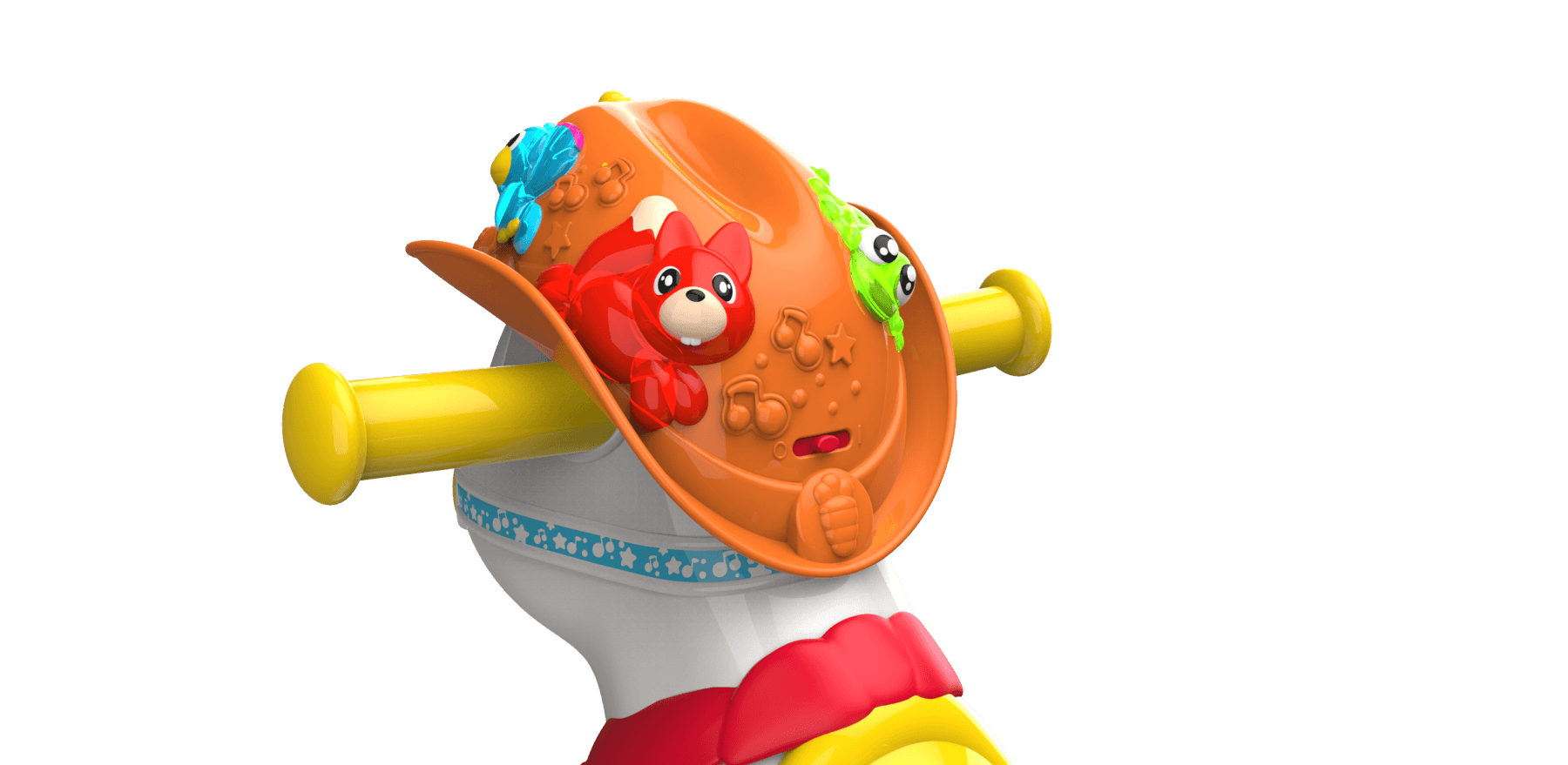 Cavalcabile baby rodeo & friends, made in italy, 1 - 3 anni - Chicco