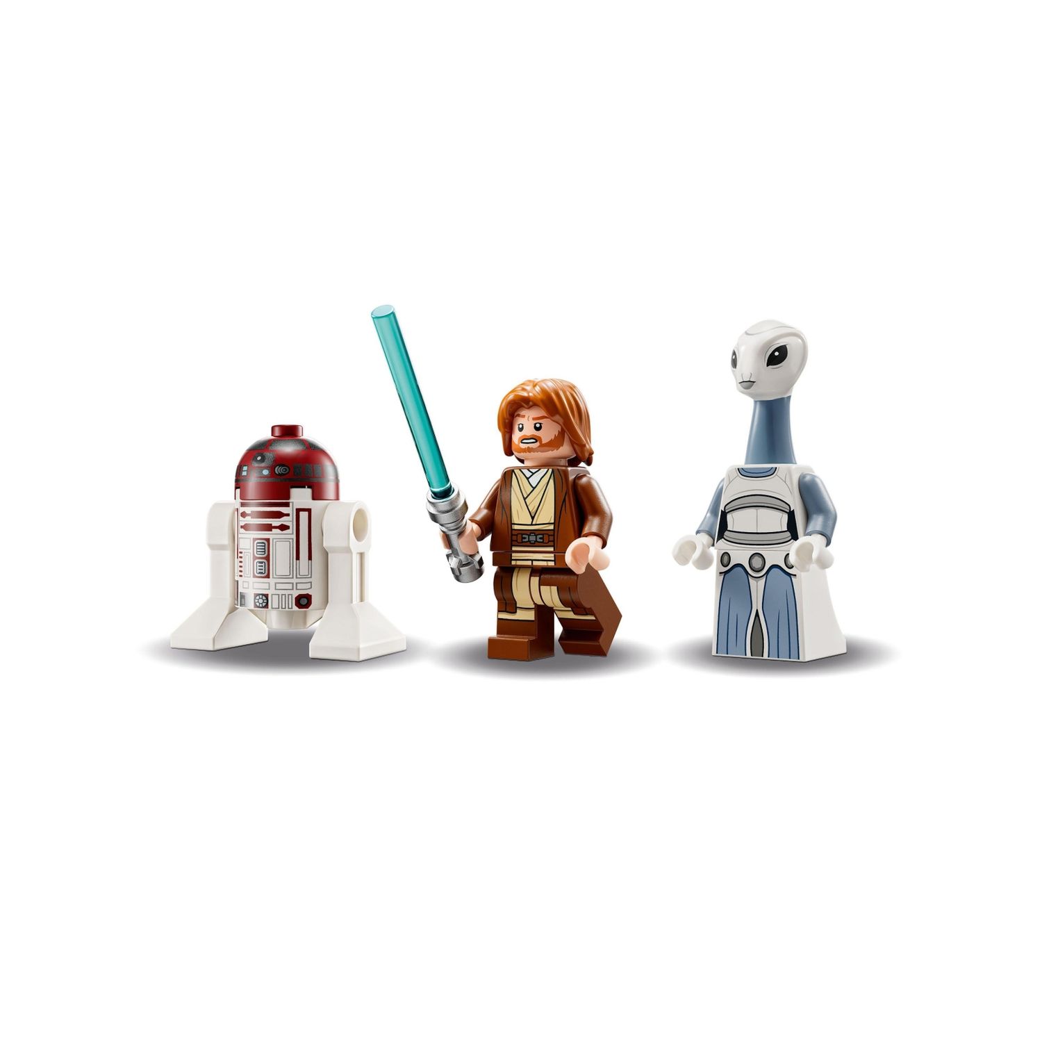 Lego star wars 75333 jedi starfighter di obi-wan kenobi, set l'attacco dei cloni con droide e minifigure taun we, spada laser - LEGO® Star Wars™, Star Wars