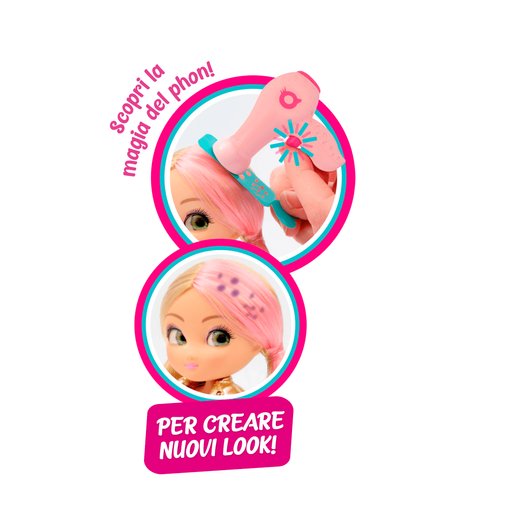 Unique eyes sophia wow hair gioca e scopri la magia del phon - UNIQUE EYES