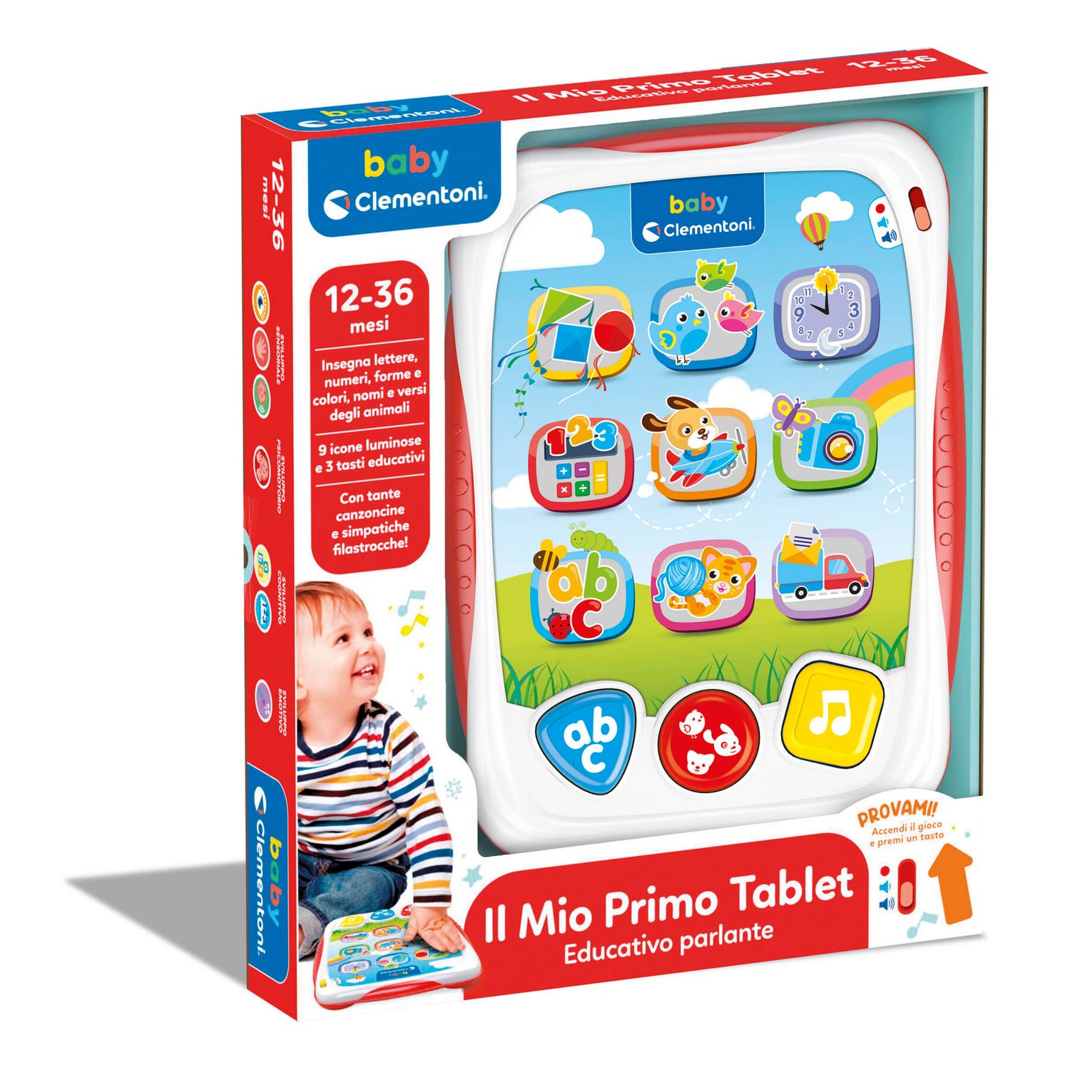Baby clementoni - il mio primo tablet, educativo parlante - BABY CLEMENTONI