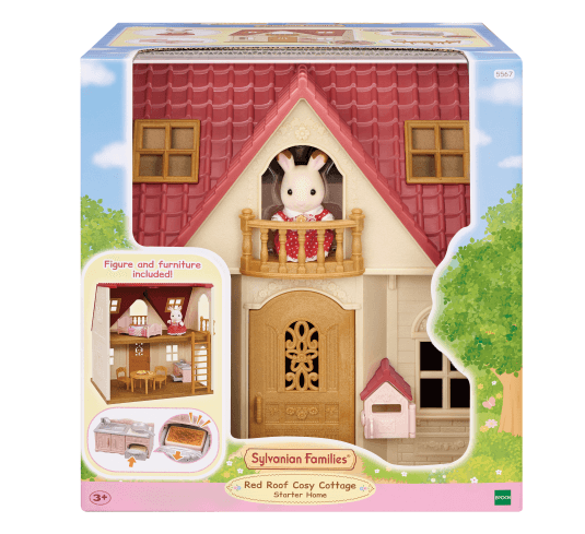 Cosy cottage starter home - la casa più famosa del villaggio sylvanian con tante cose divertenti da fare - SYLVANIAN FAMILIES