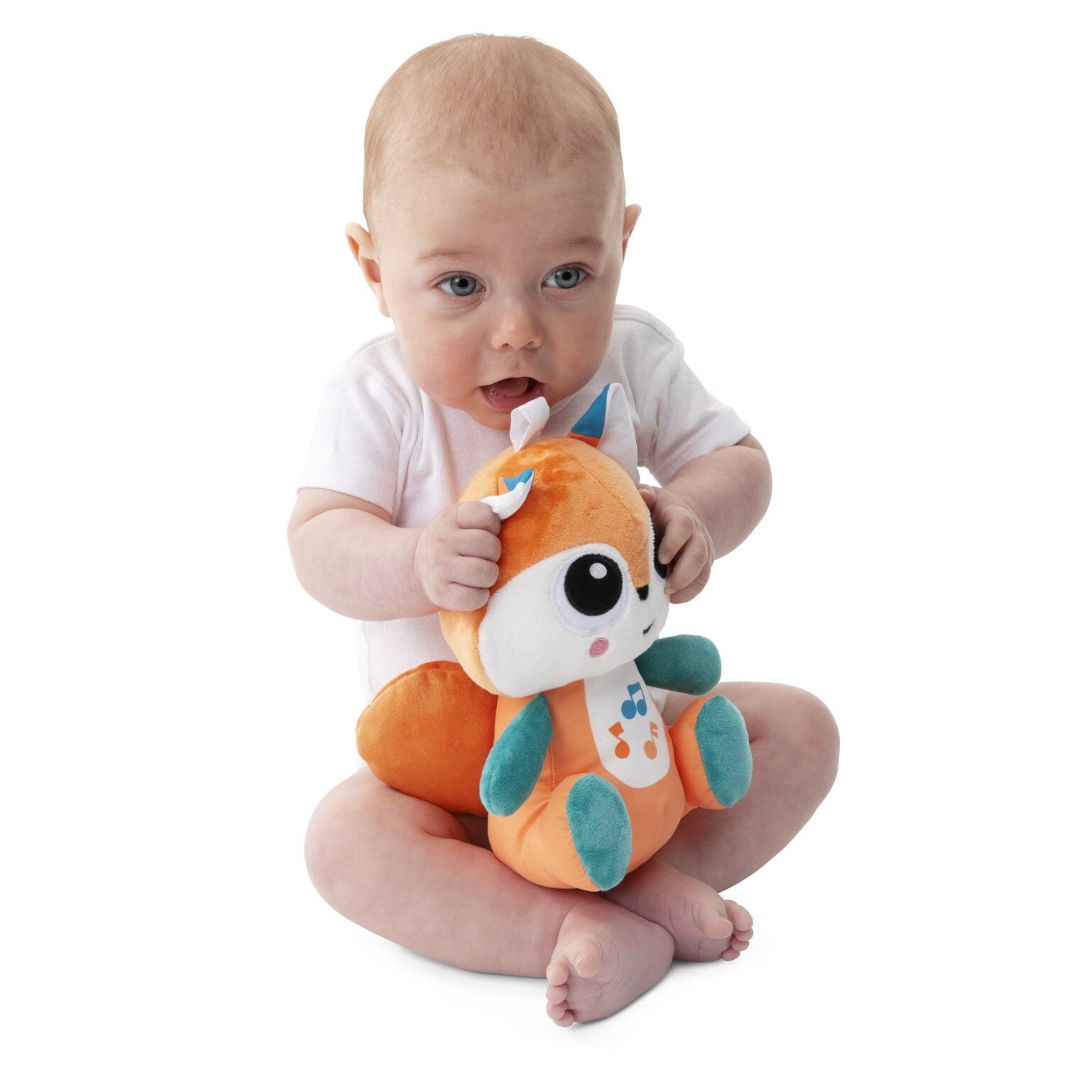 Tappeto con archi foresta magica, 0 mesi+, con peluche interattivo - Chicco