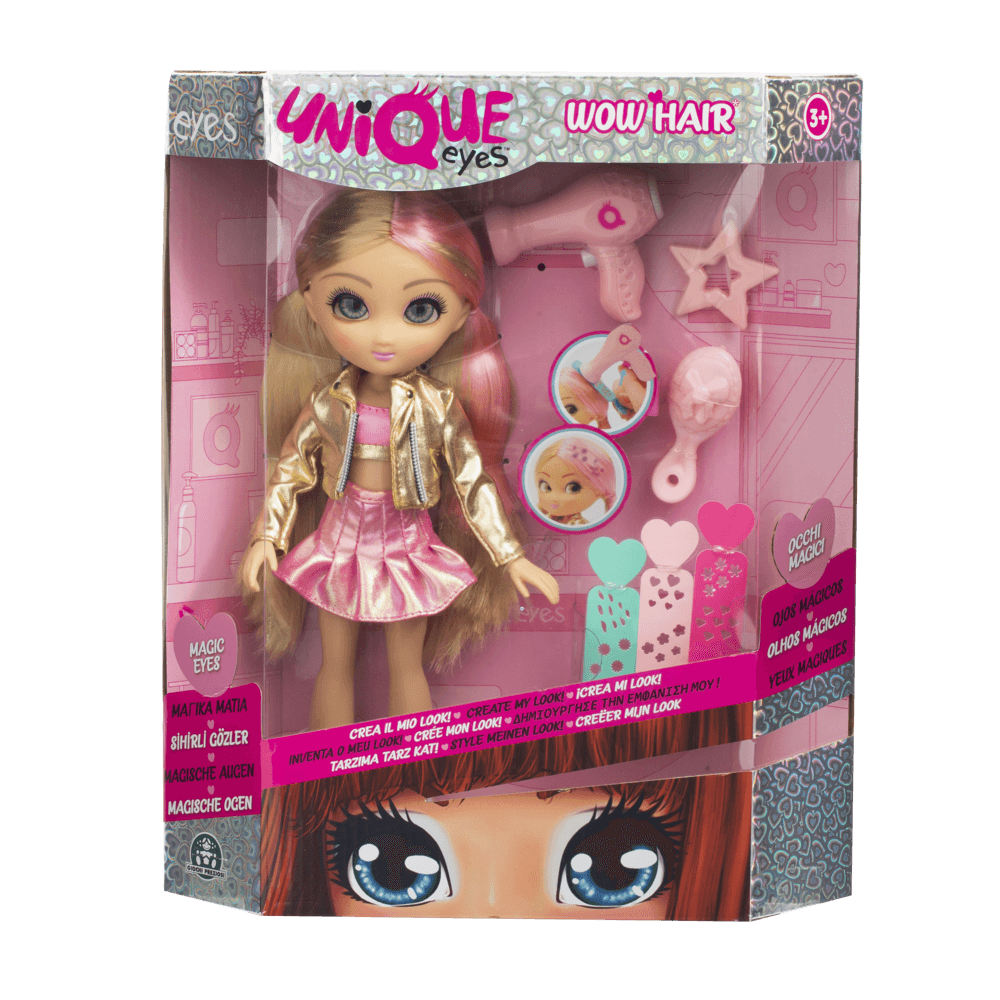 Unique eyes amy wow hair gioca e scopri la magia del phon - UNIQUE EYES