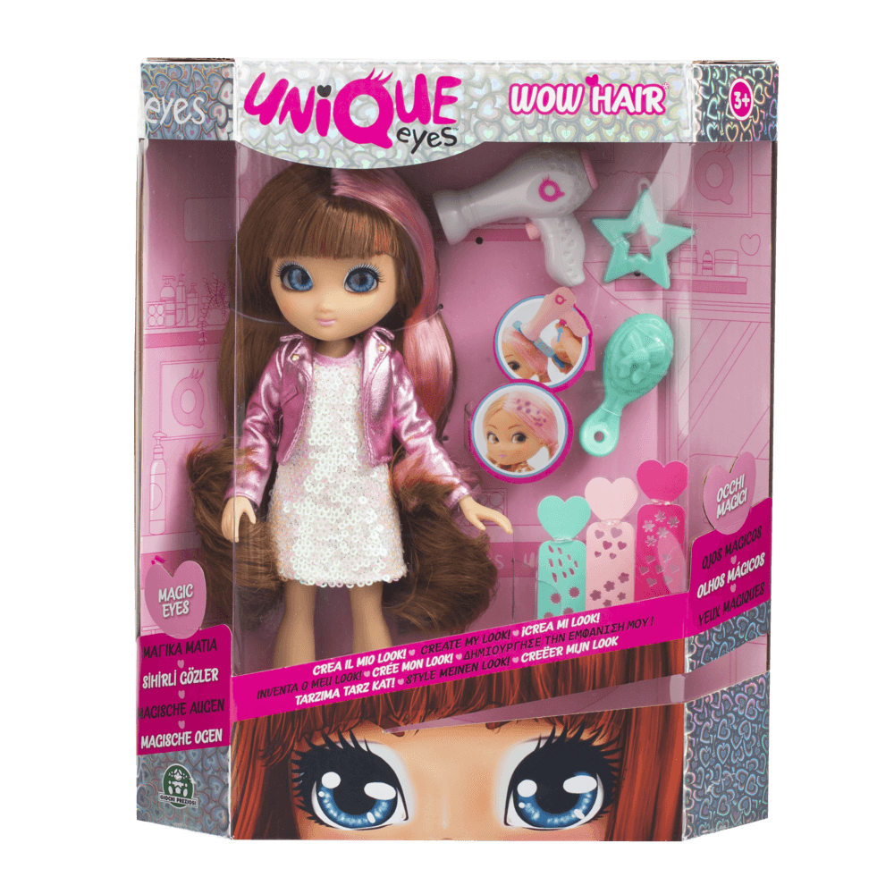 Unique eyes sophia wow hair gioca e scopri la magia del phon - UNIQUE EYES