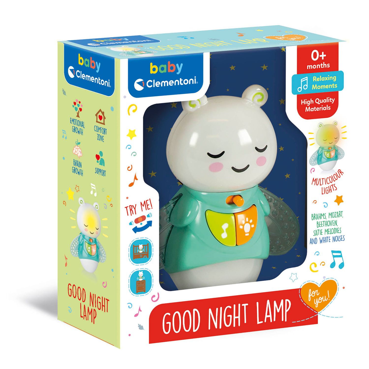 Baby clementoni - good night lamp luce notturna e proiettore luce - BABY CLEMENTONI