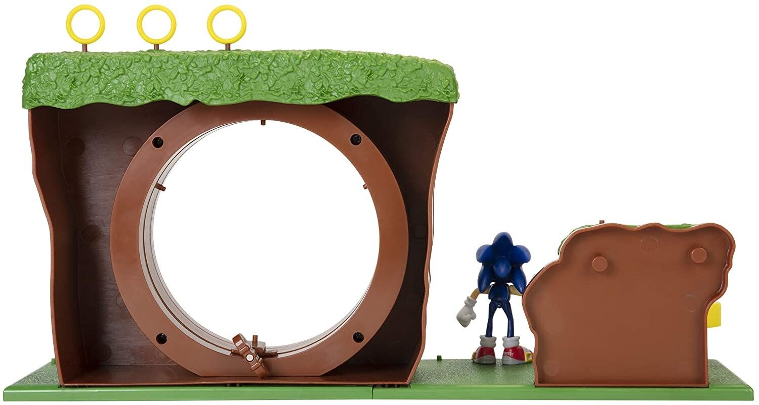 Sonic - green hill zone playset - Sonic