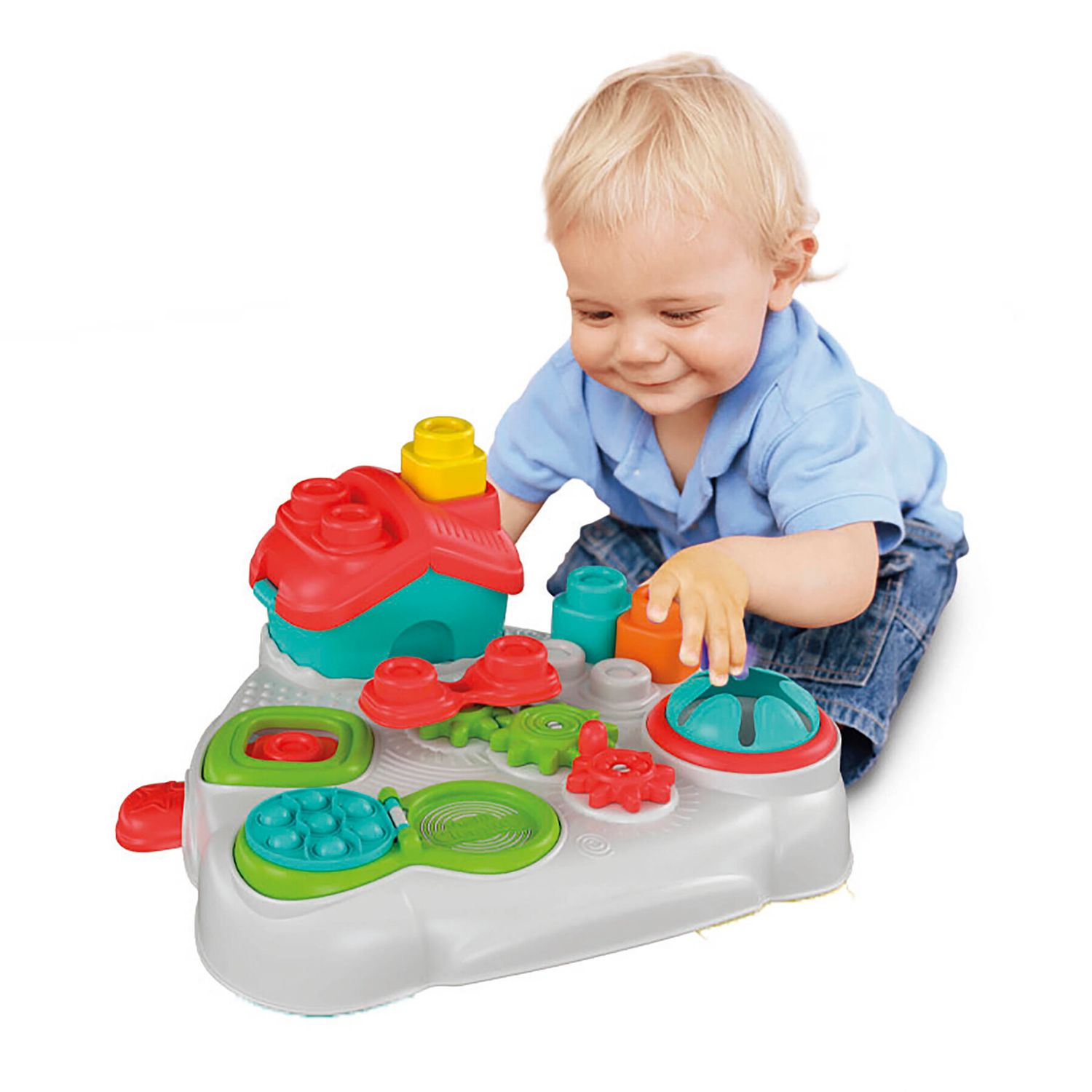 Clementoni - soft clemmy - touch, discover & play sensory table - CLEMENTONI, CLEMMY