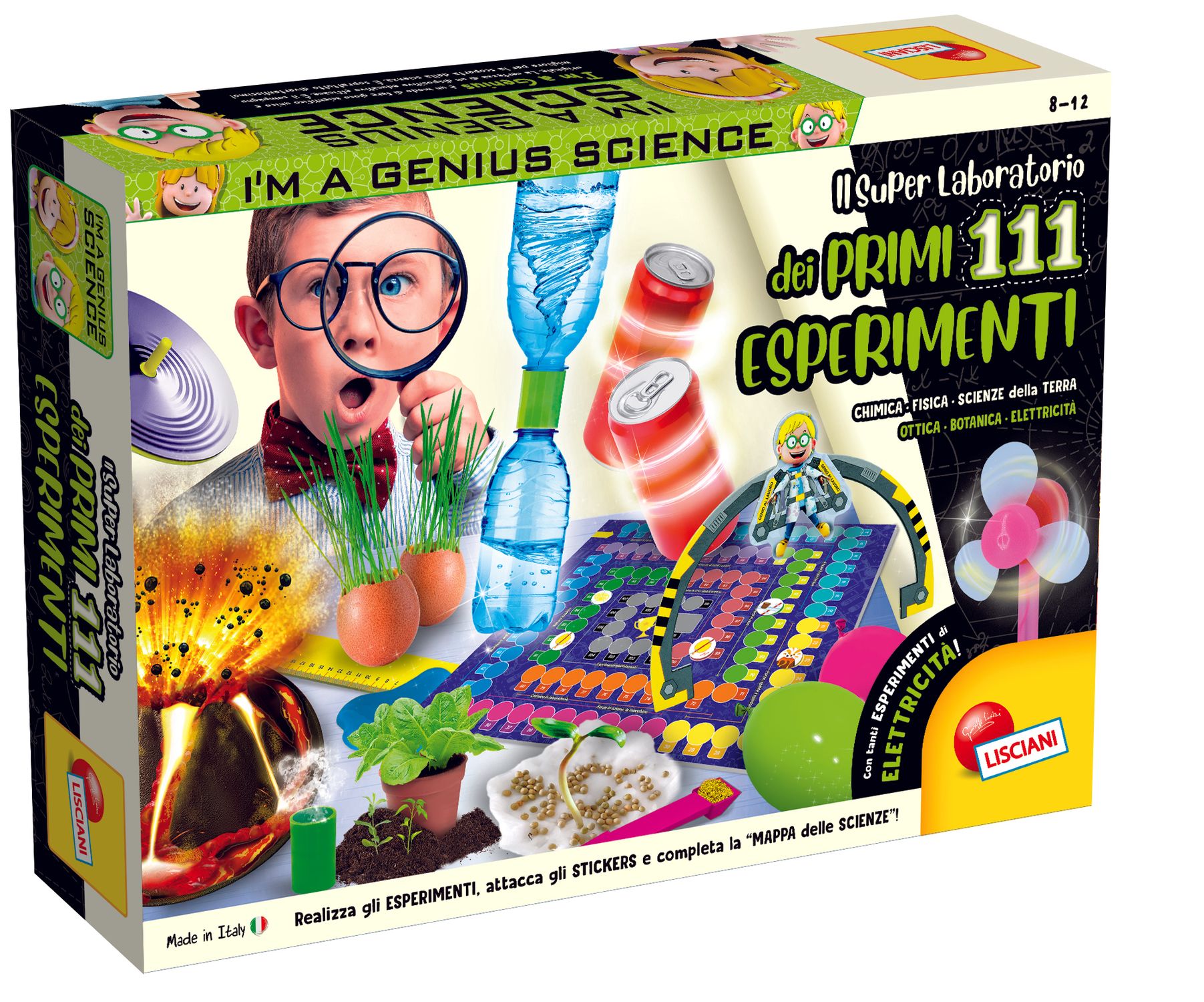 I'm a genius il  super laboratorio dei primi 111 esperimenti - LISCIANI