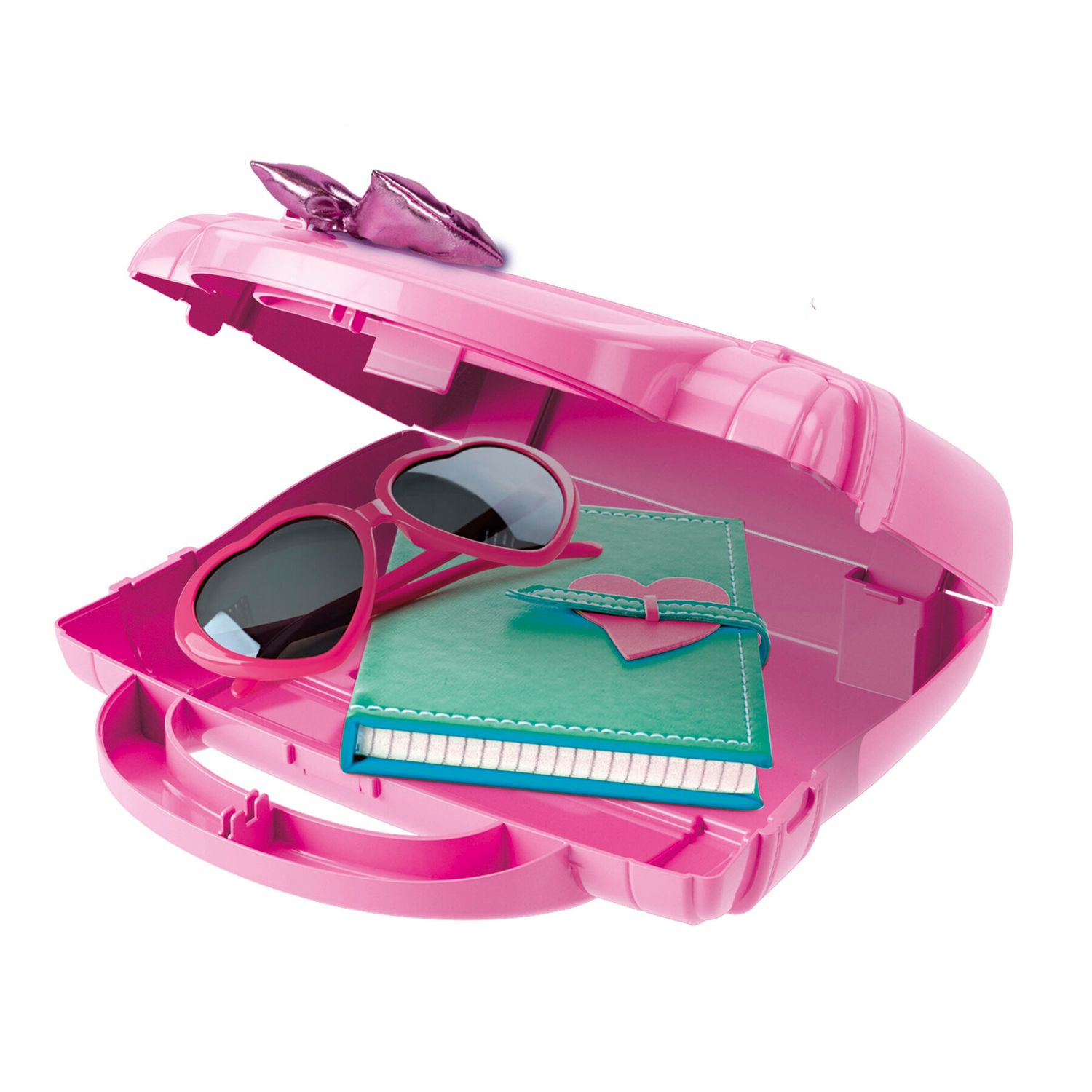 Clementoni - 18734 - crazy chic - miss bag trousse, set trucchi bambina - CLEMENTONI, CRAZY CHIC