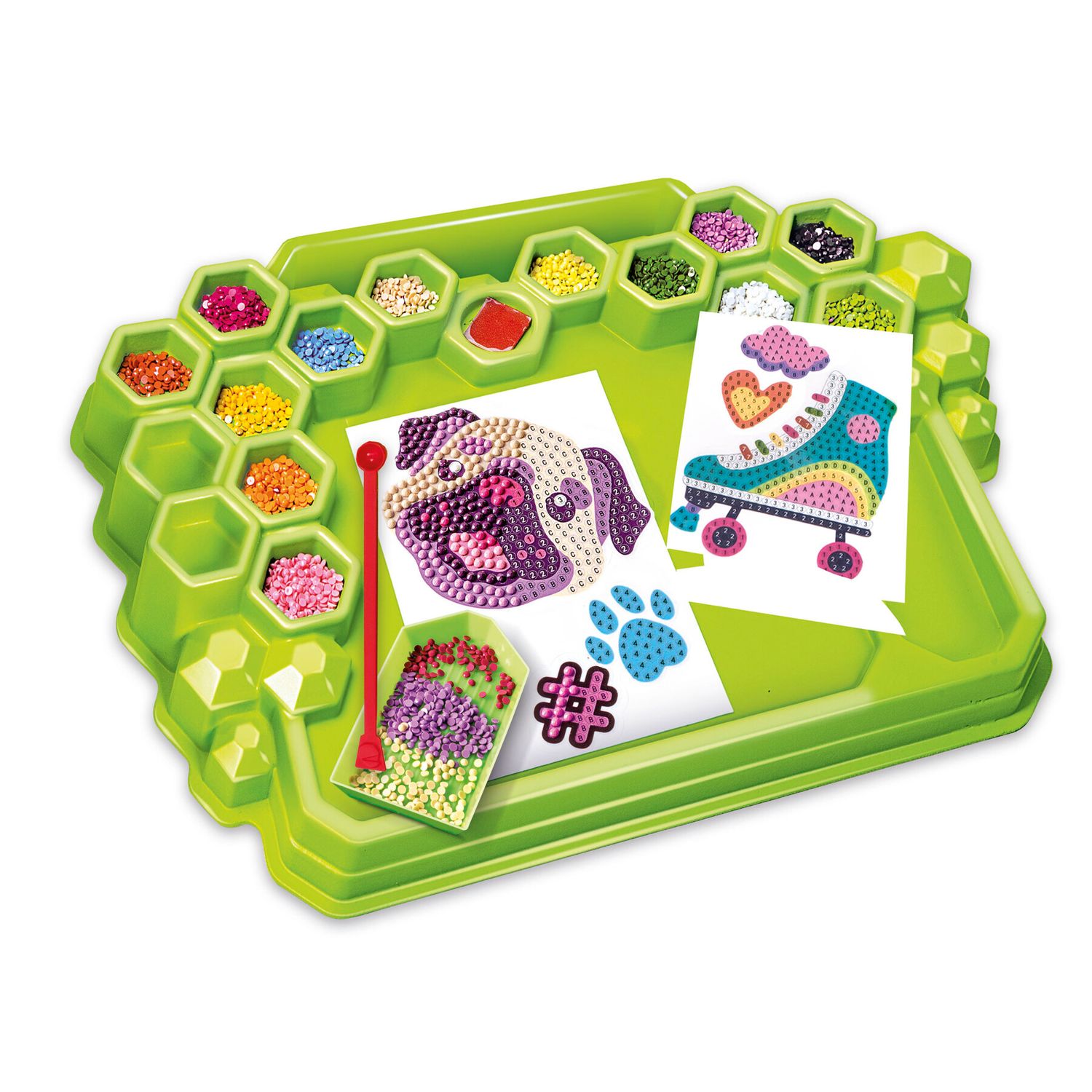 Clementoni - 18678 - idea - creazioni brillanti, gioco creativo - CLEMENTONI, Crea Idea