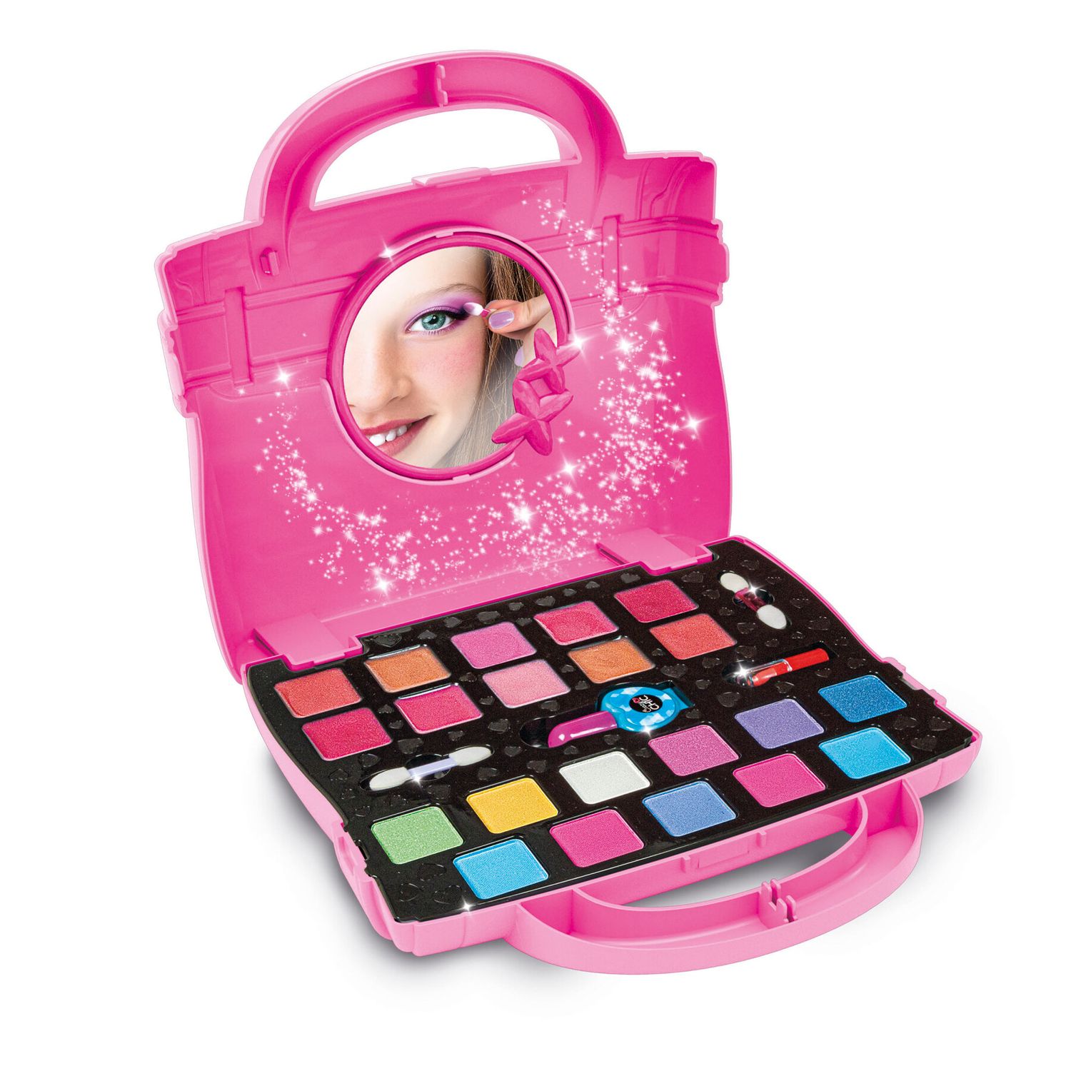 Clementoni - 18734 - crazy chic - miss bag trousse, set trucchi bambina - CLEMENTONI, CRAZY CHIC