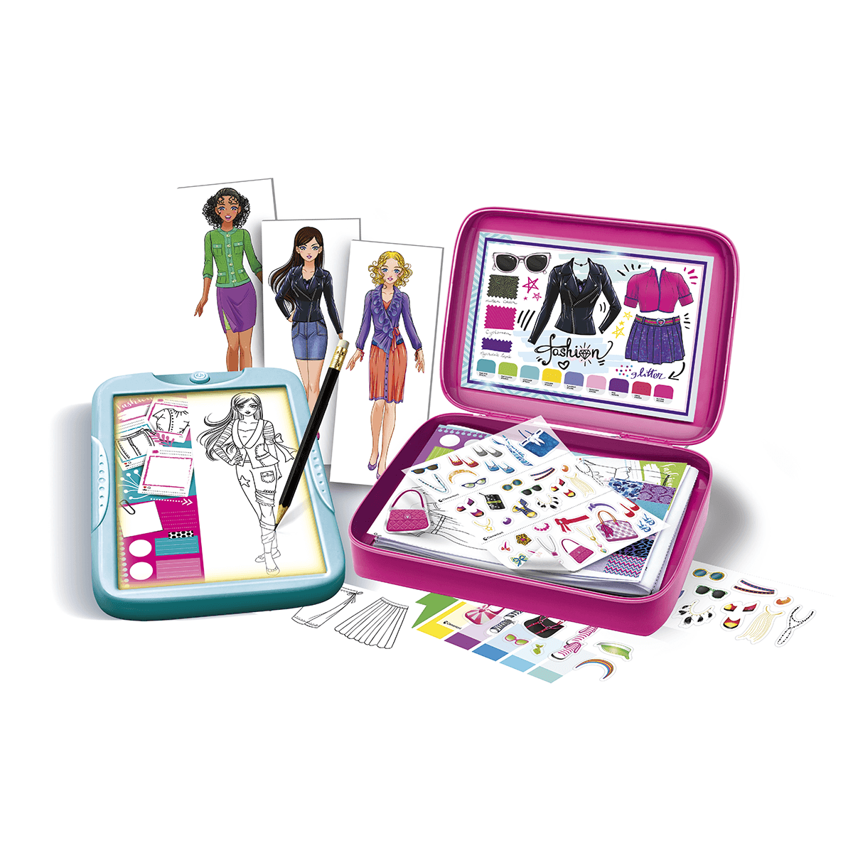 Clementoni - 18715 - crazy chic - fashion designer - CLEMENTONI, CRAZY CHIC