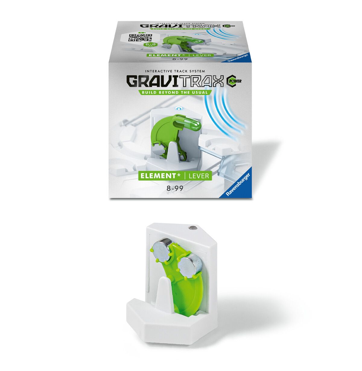 Ravensburger gravitrax power lever, gioco innovativo ed educativo stem, 8+, estensione - GRAVITRAX, RAVENSBURGER