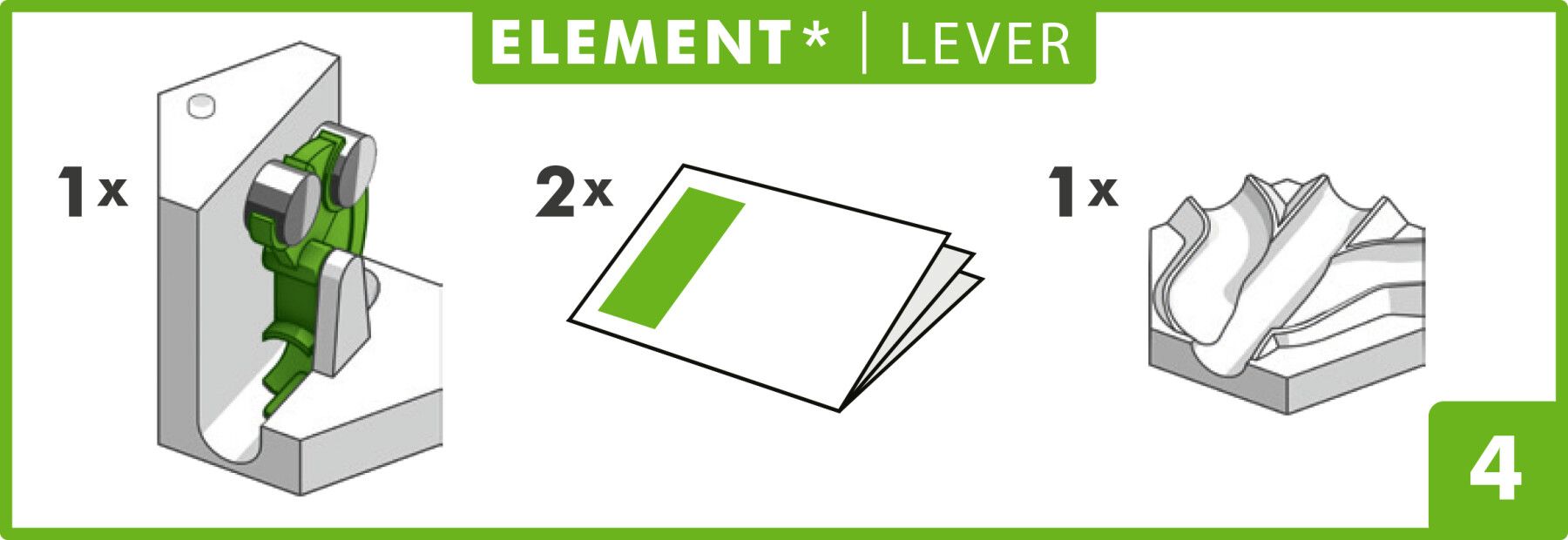 Ravensburger gravitrax power lever, gioco innovativo ed educativo stem, 8+, estensione - GRAVITRAX, RAVENSBURGER