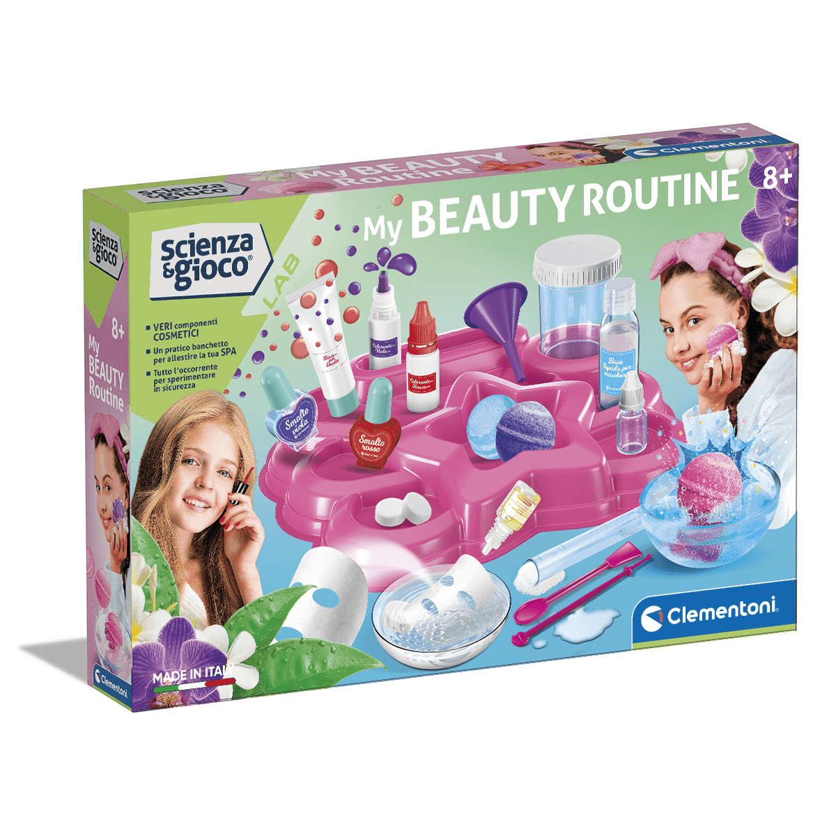Clementoni - 19316 - scienza e gioco lab - my beauty routine - CLEMENTONI, Scienza e Gioco