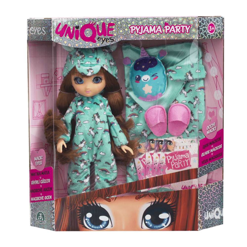 Unique eyes e il loro divertentissimo pigiama party versione sophia - UNIQUE EYES