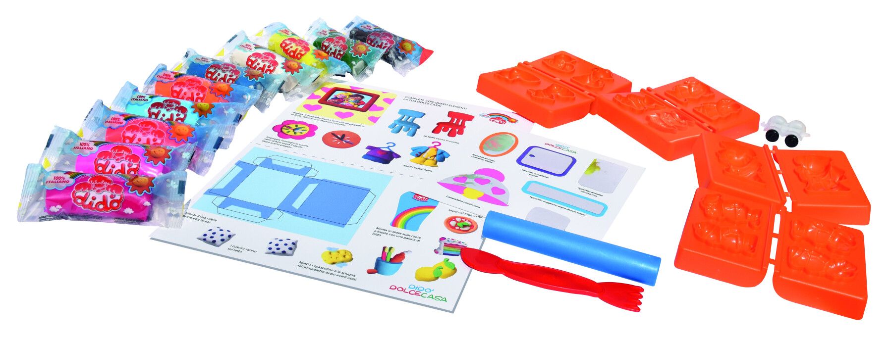 Dido dolce casa - pasta per giocare salsicciotti e formine - DIDO'