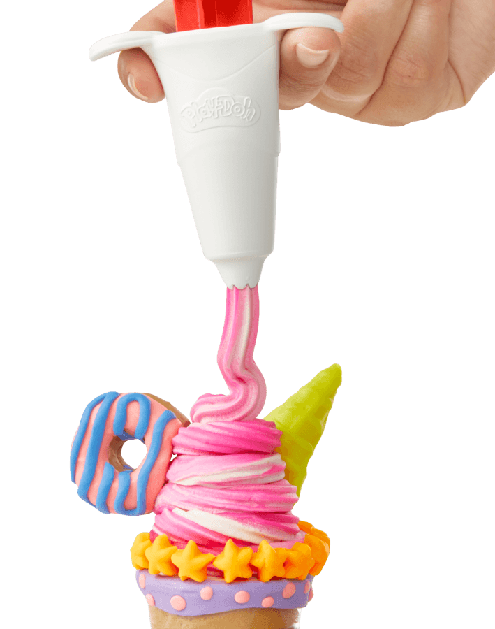 Play-doh, kitchen creations, la caffettiera super colorata, playset con 20 accessori e 8 vasetti di pasta modellabile - PLAY-DOH