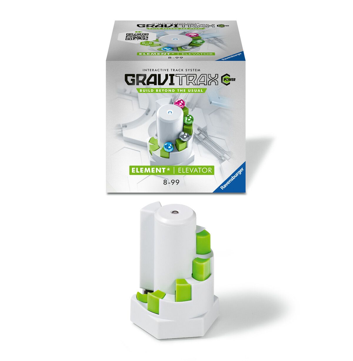 Ravensburger gravitrax power elevator - elevatore, gioco innovativo ed educativo stem, 8+, accessorio - GRAVITRAX, RAVENSBURGER