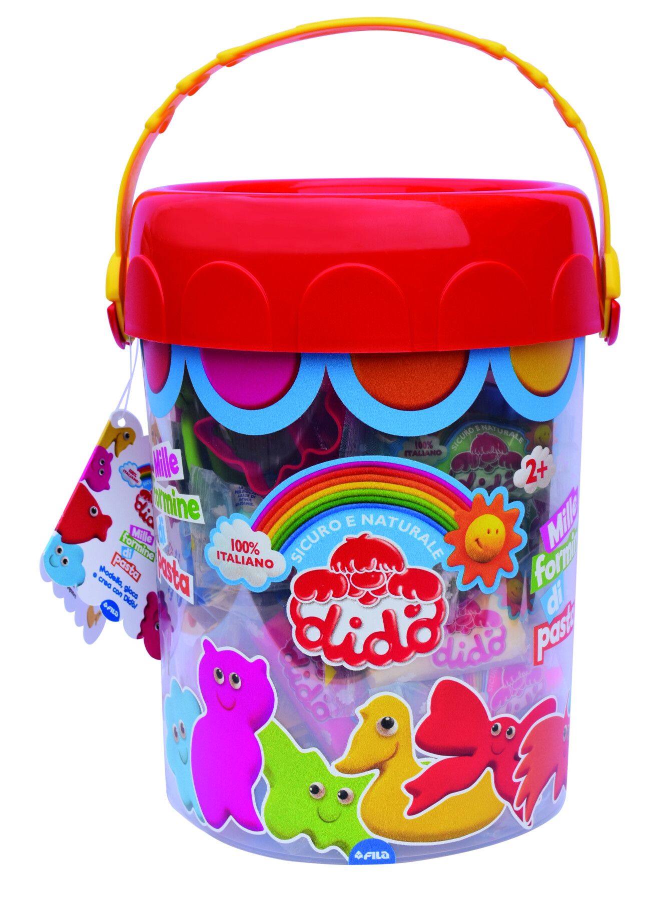 Dido maxi vaso mille formine - 800g di pasta per giocare - DIDO'